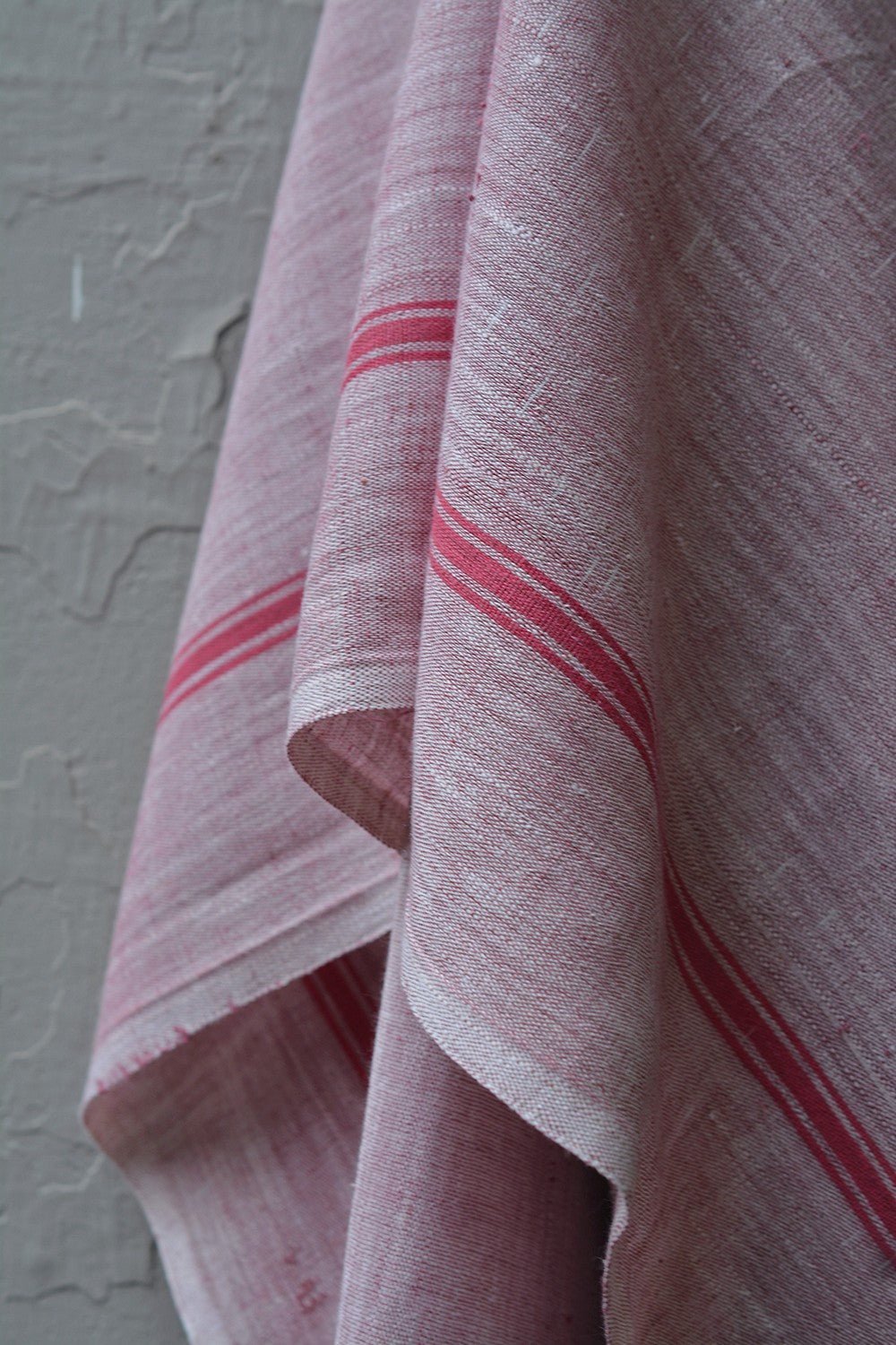 Khadi Towels - Red Chambray - metaphorracha