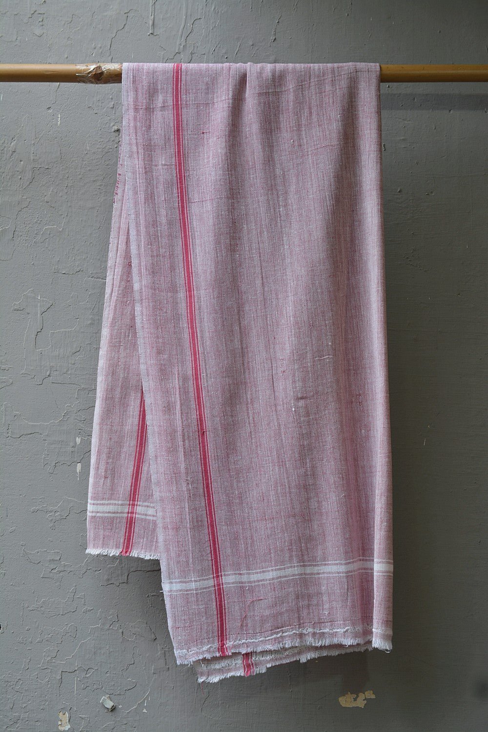 Khadi Towels - Red Chambray - metaphorracha