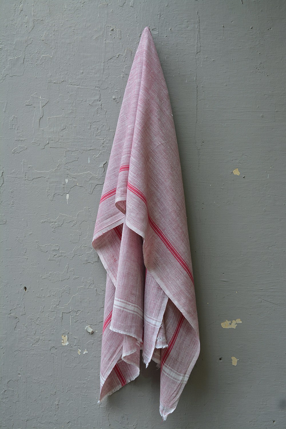 Khadi Towels - Red Chambray - metaphorracha