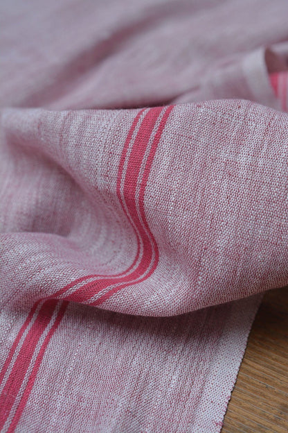 Khadi Towels - Red Chambray - metaphorracha