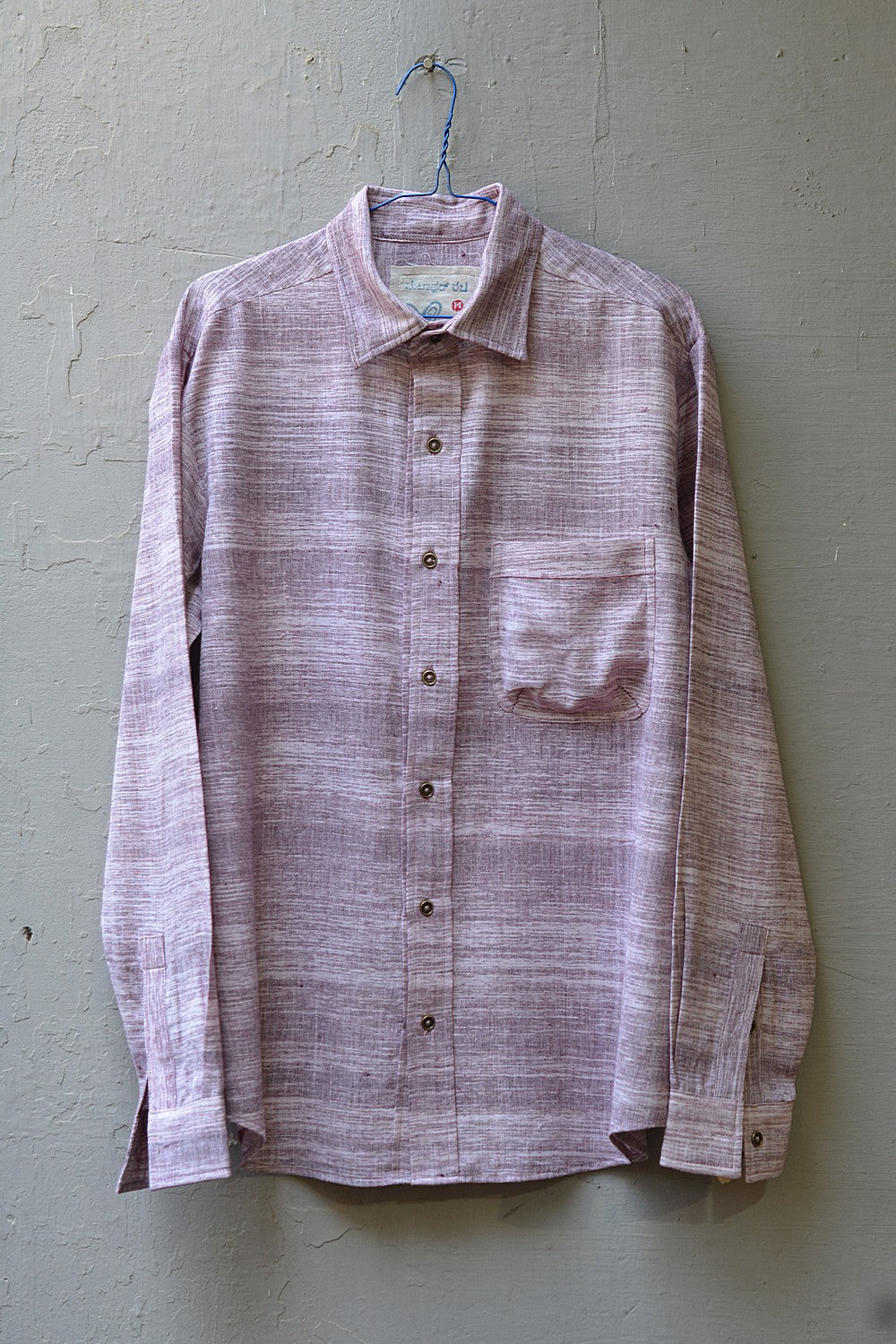 Full-Sleeve Khadi Shirt For Men | Metaphor Racha