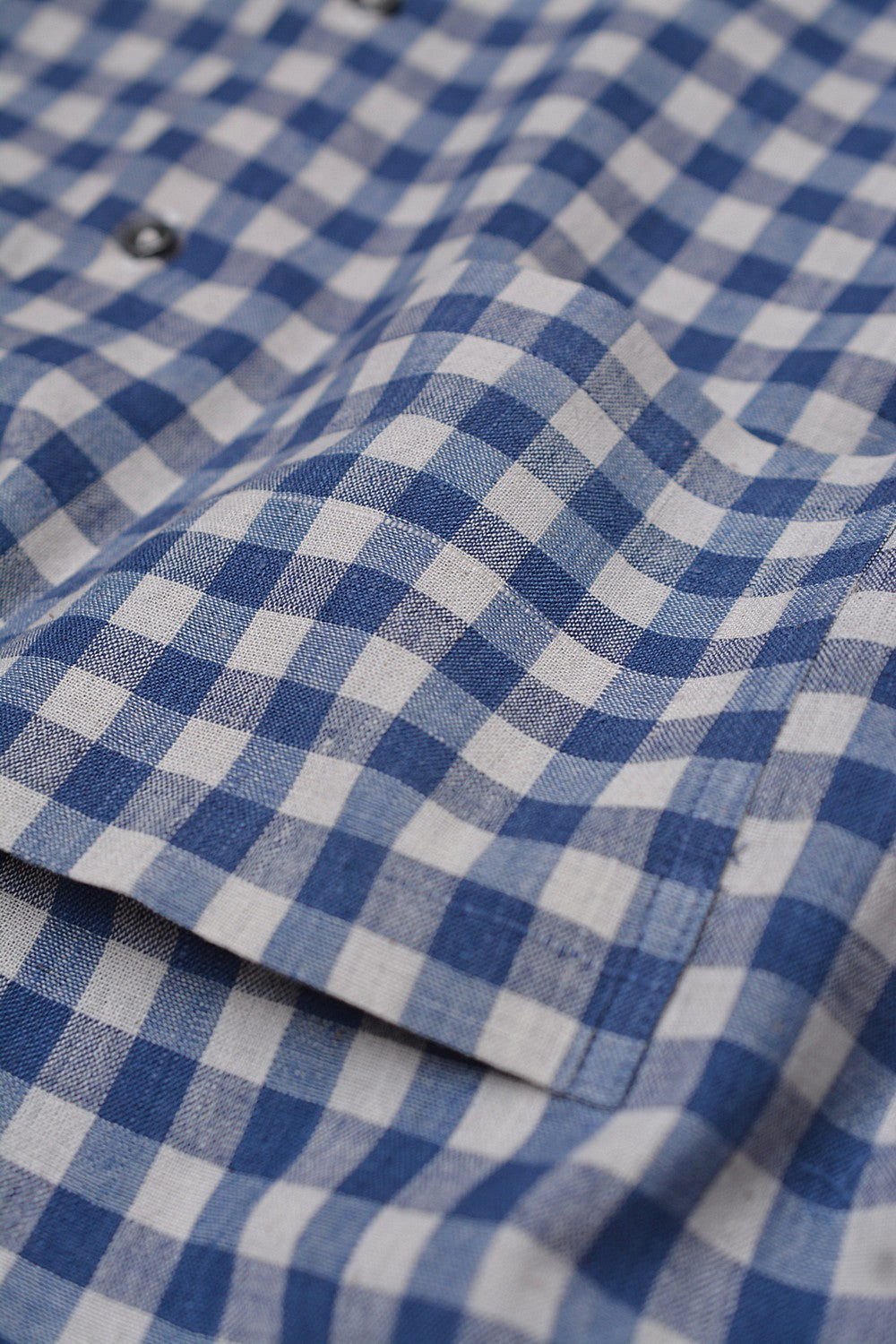 Men's Half-Sleeves Checks Pure Cotton Khadi Shirt | Metaphor Racha
