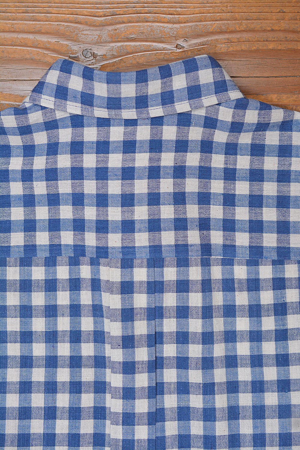 Men's Half-Sleeves Checks Pure Cotton Khadi Shirt | Metaphor Racha