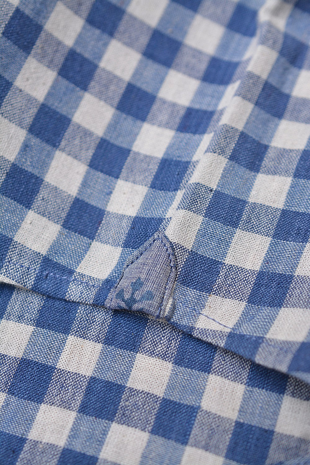 Men's Half-Sleeves Checks Pure Cotton Khadi Shirt | Metaphor Racha