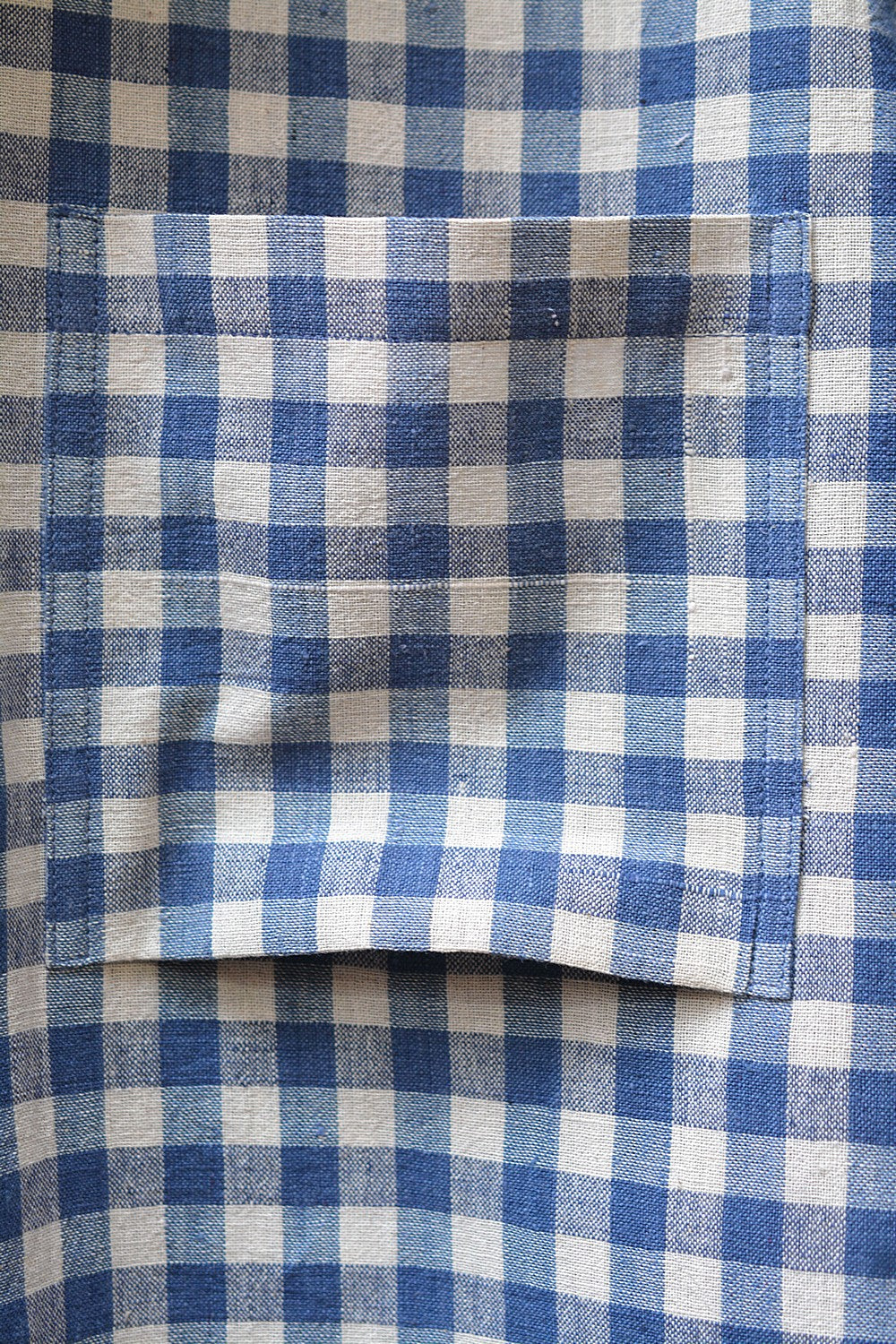 Men's Half-Sleeves Checks Pure Cotton Khadi Shirt | Metaphor Racha