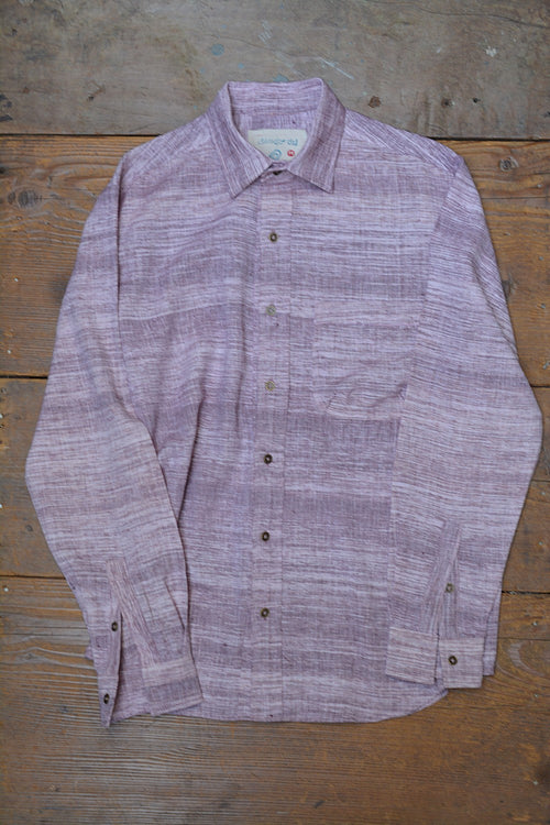 Full-Sleeve Khadi Shirt For Men | Metaphor Racha