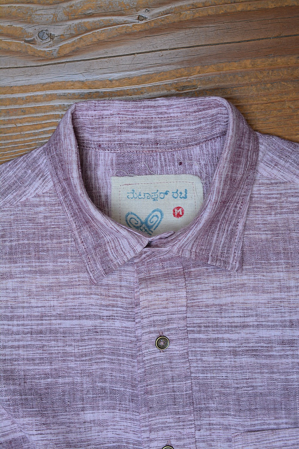 Full-Sleeve Khadi Shirt For Men | Metaphor Racha
