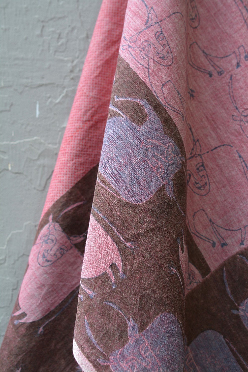 KUH - Block Printed Dupatta - metaphorracha