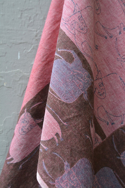 KUH - Block Printed Dupatta - metaphorracha