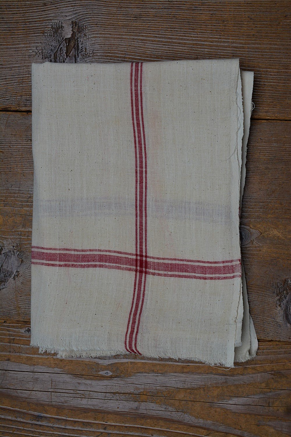 Maroon Border - Handwoven Cotton Bath Towels - metaphorracha