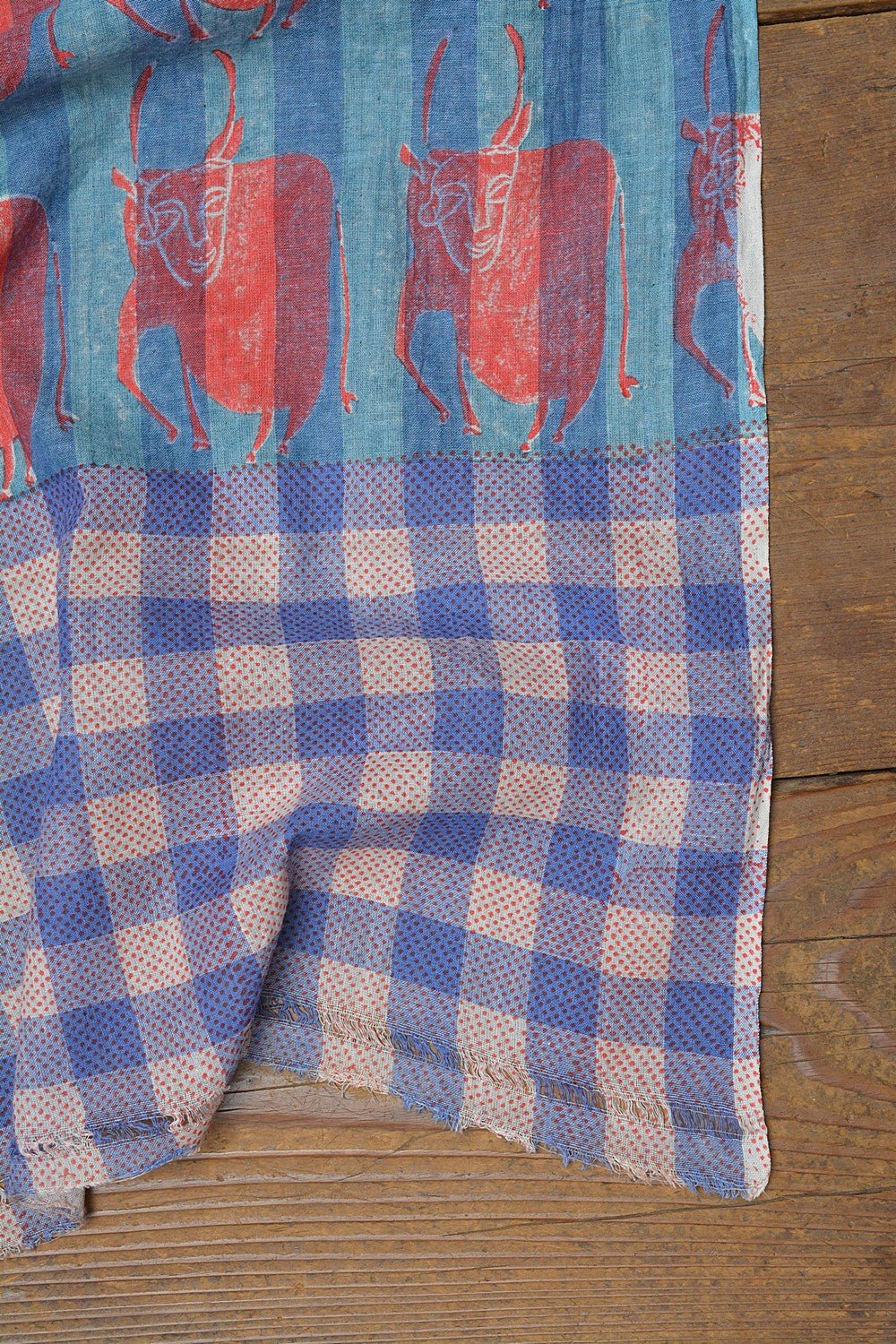 MUCCA - Block Printed Dupatta - metaphorracha