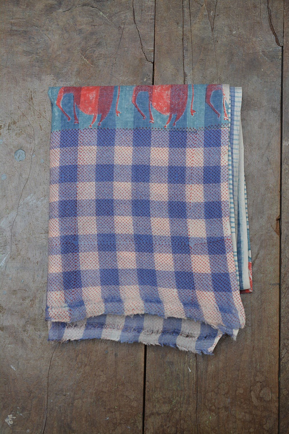 MUCCA - Block Printed Dupatta - metaphorracha