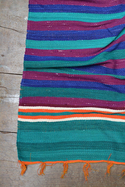 Multicolour Handwoven Cotton Jamkhana - metaphorracha