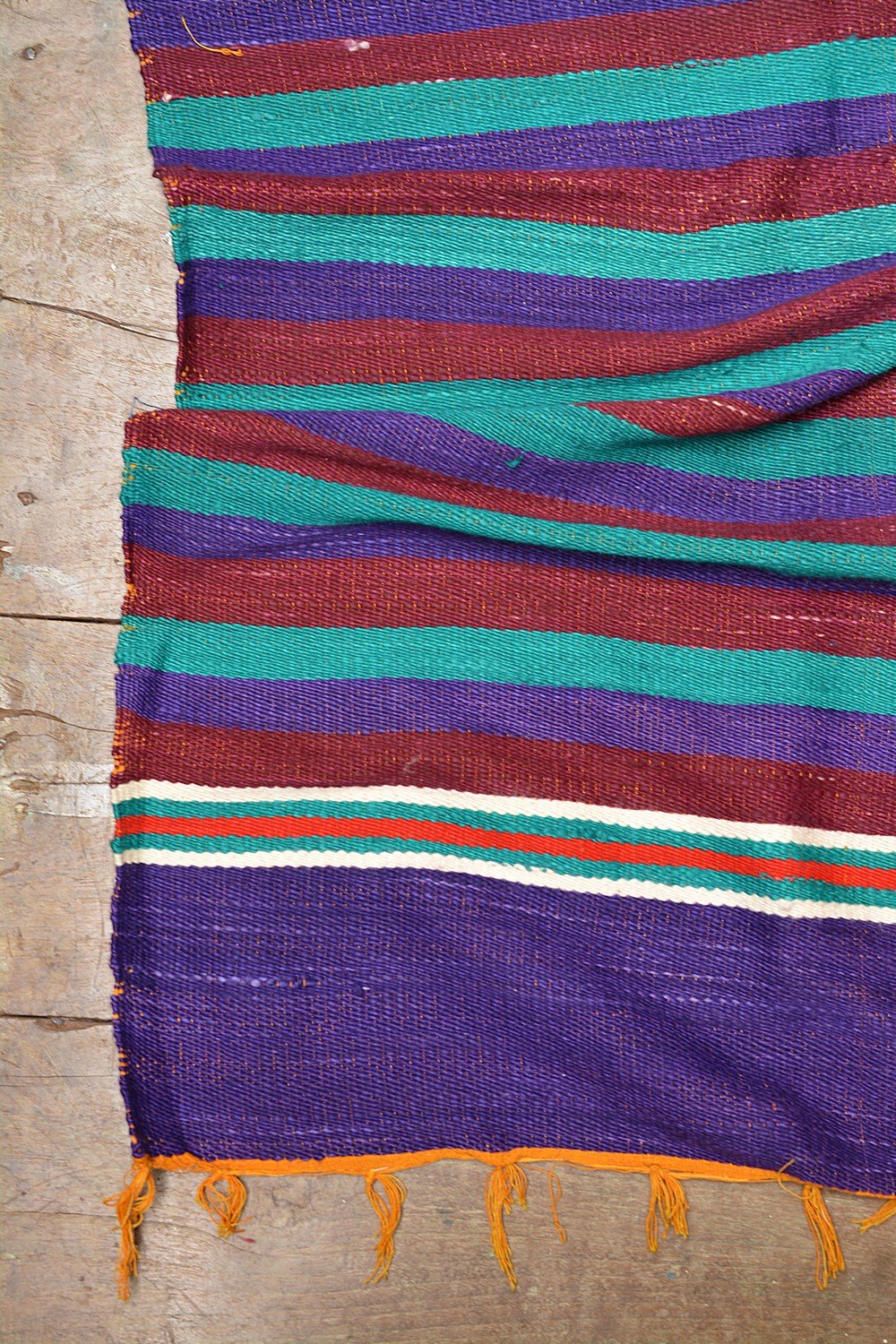 Multicolour Handwoven Cotton Jamkhana - metaphorracha