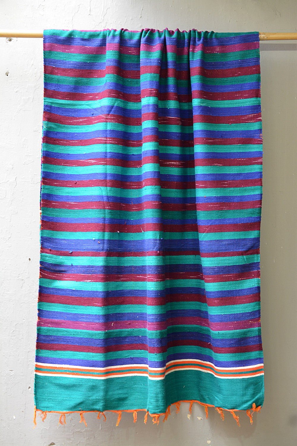 Multicolour Handwoven Cotton Jamkhana - metaphorracha