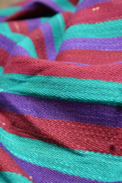 Multicolour Handwoven Cotton Jamkhana - metaphorracha