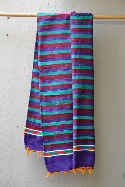 Multicolour Handwoven Cotton Jamkhana - metaphorracha