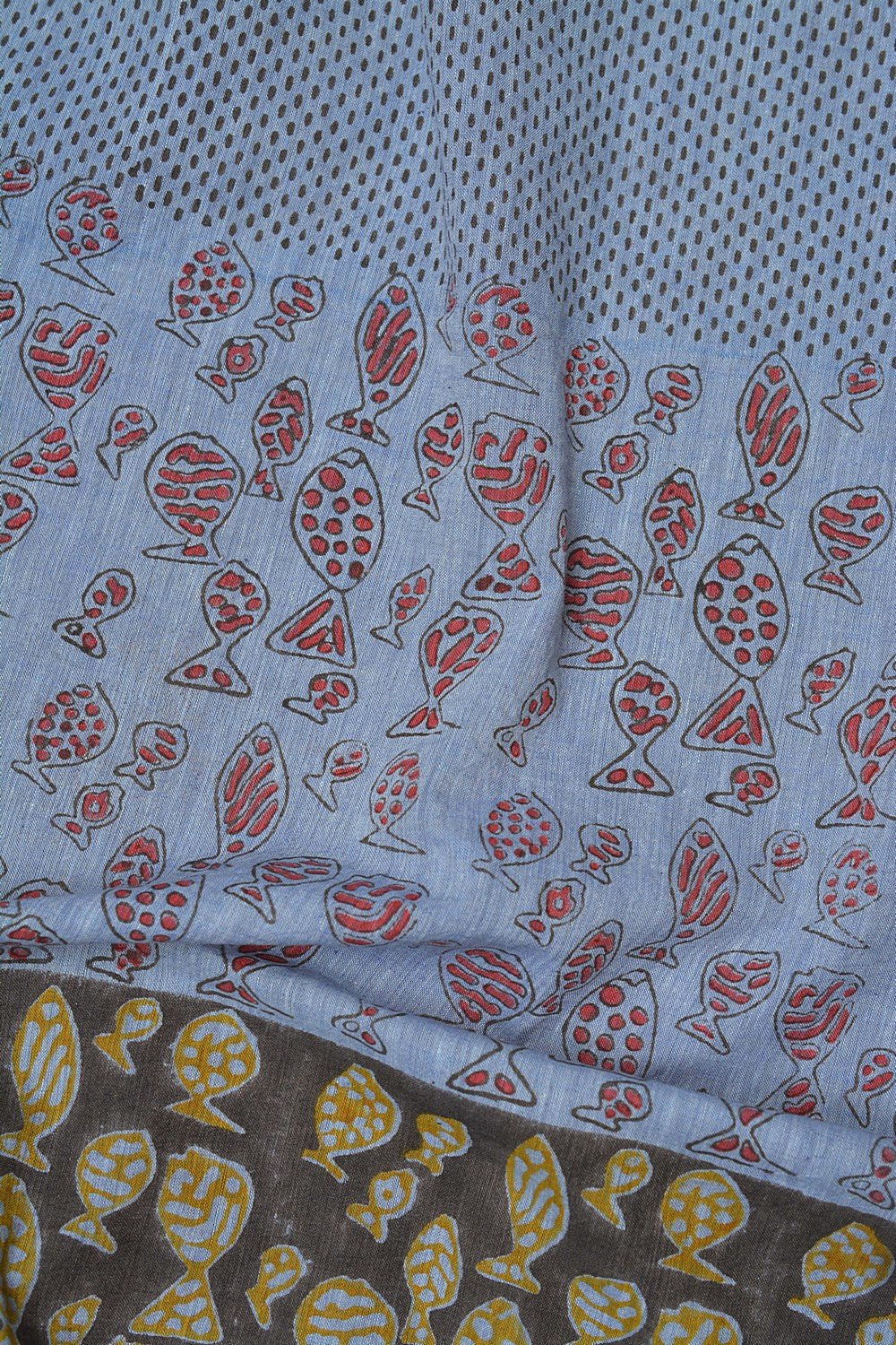 PEZ - Block Printed Dupatta - metaphorracha