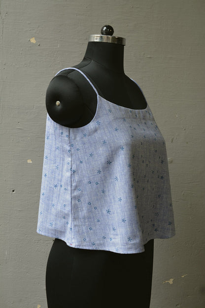 Printed Cotton Camisole - metaphorracha