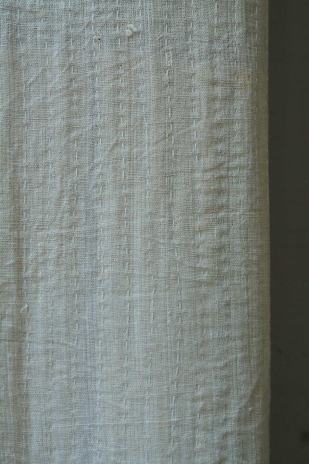 Quilted Khadi Bedspread - Calm (90” x 110”) - metaphorracha