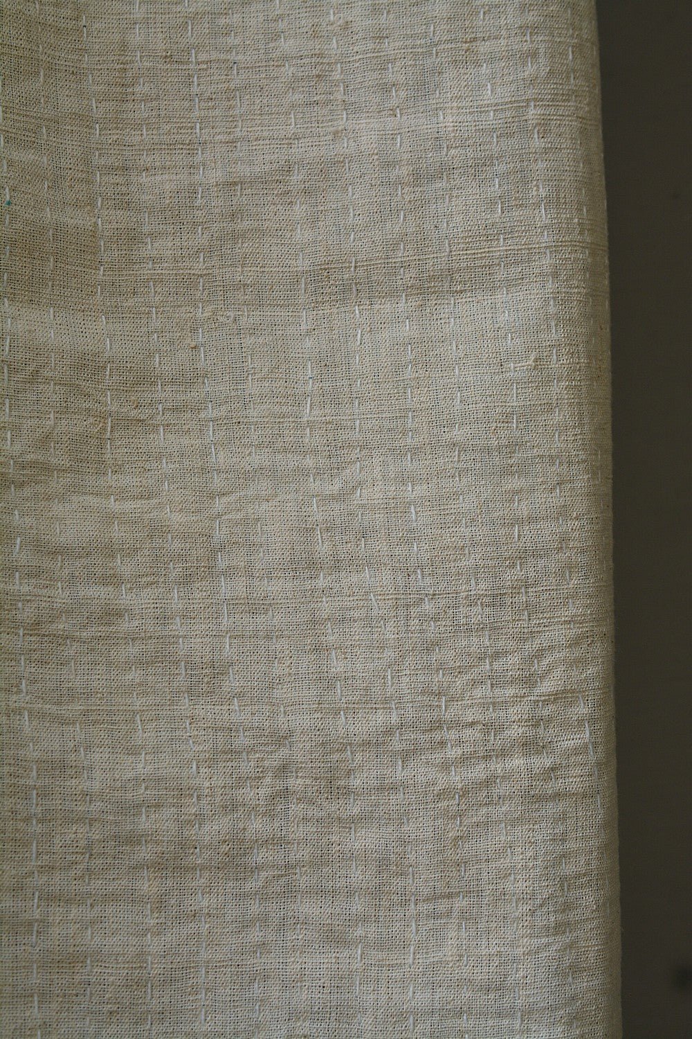 Quilted Khadi Bedspread - Quilta (61” x 90”) - metaphorracha