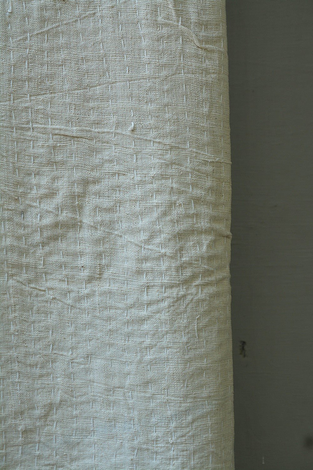 Quilted Khadi Bedspread - Still (92” x 110”) - metaphorracha