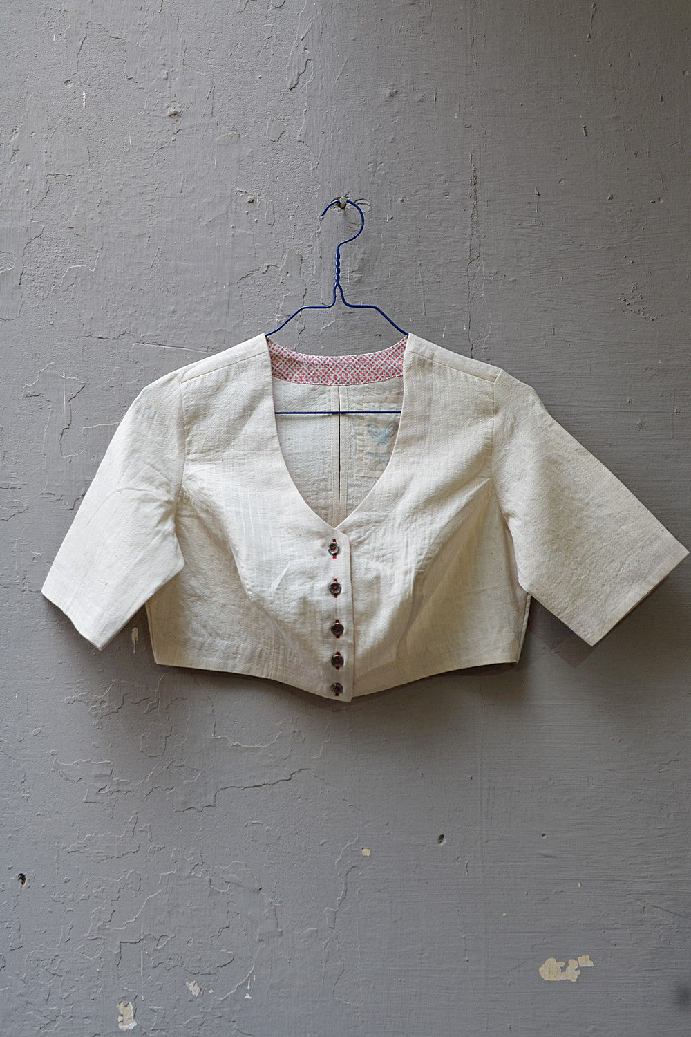 Quilted Khadi Blouse - Kora - metaphorracha