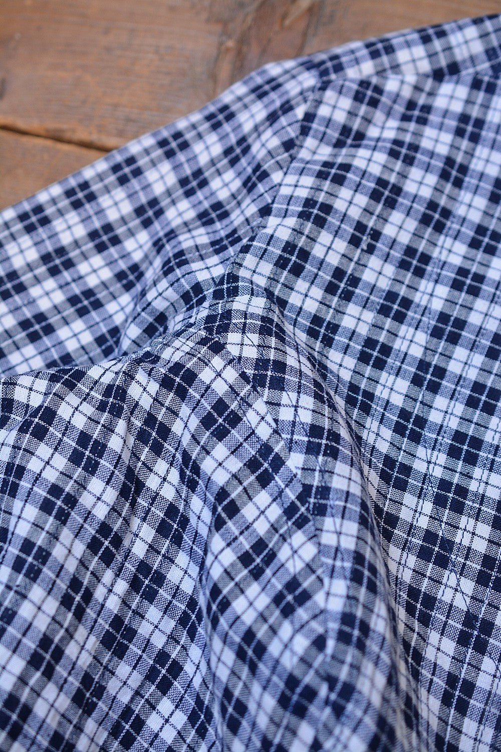 Quilted Khadi Blouse - Maastricht Checks - metaphorracha