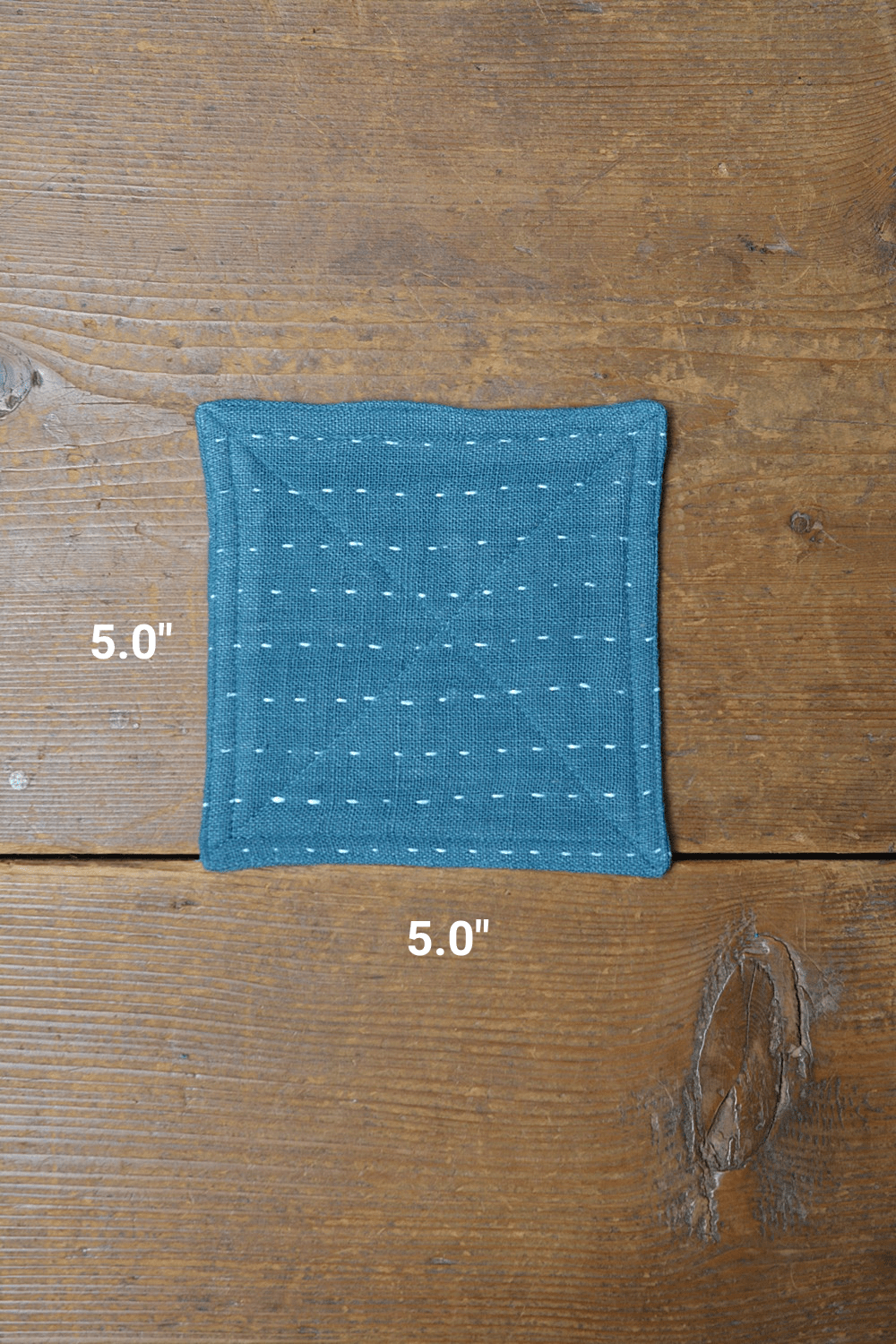 Quilted Khadi Coaster Set - Cutty Sark - metaphorracha