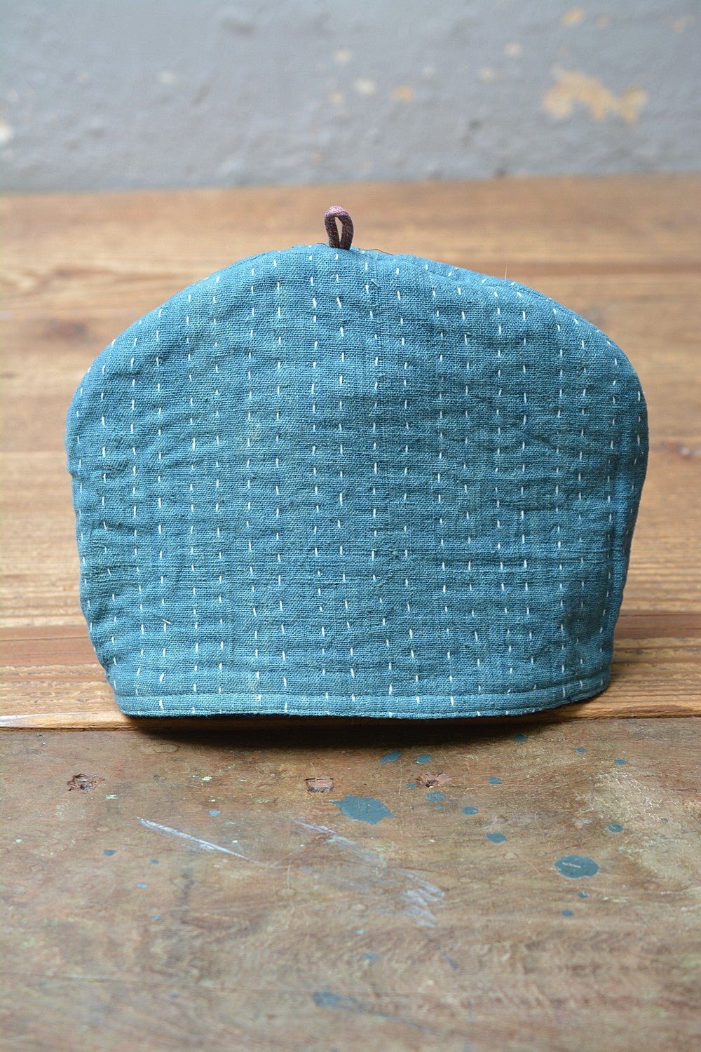 Quilted Khadi Tea Cosy - metaphorracha