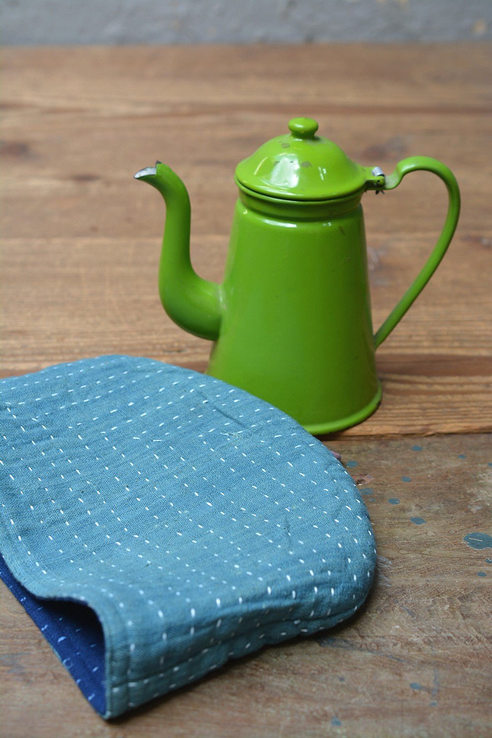 Quilted Khadi Tea Cosy - metaphorracha