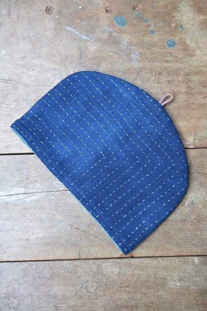 Quilted Khadi Tea Cosy - metaphorracha