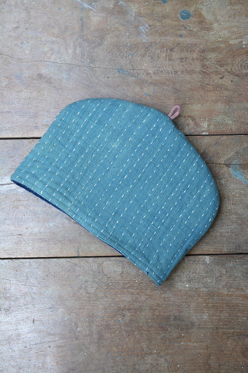 Quilted Khadi Tea Cosy - metaphorracha