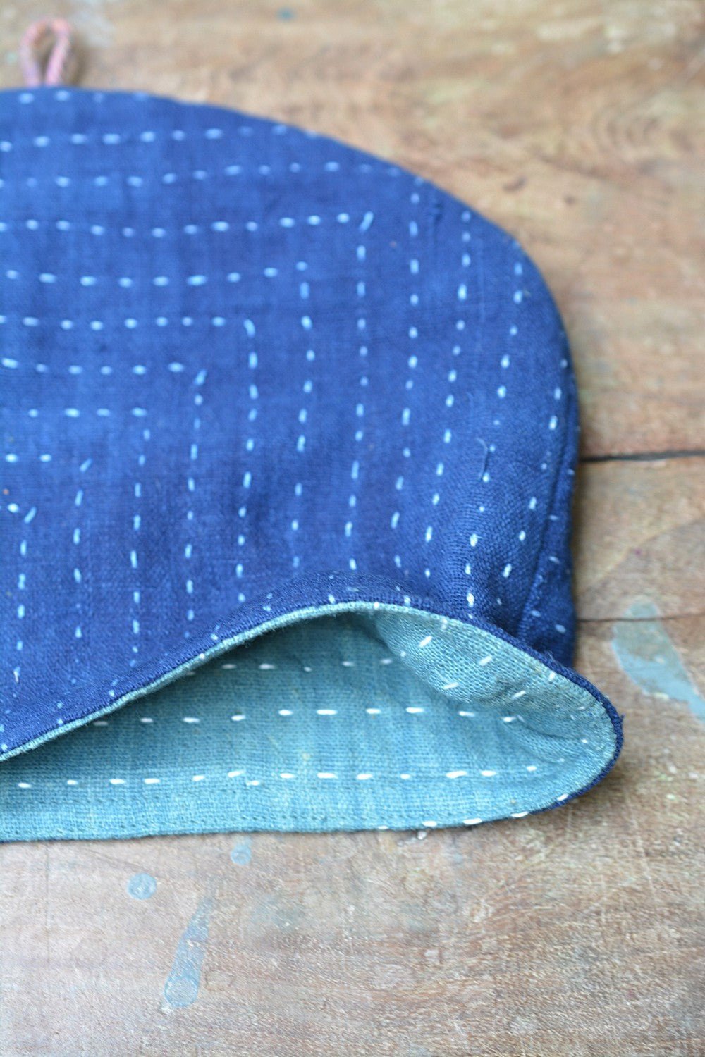 Quilted Khadi Tea Cosy - metaphorracha