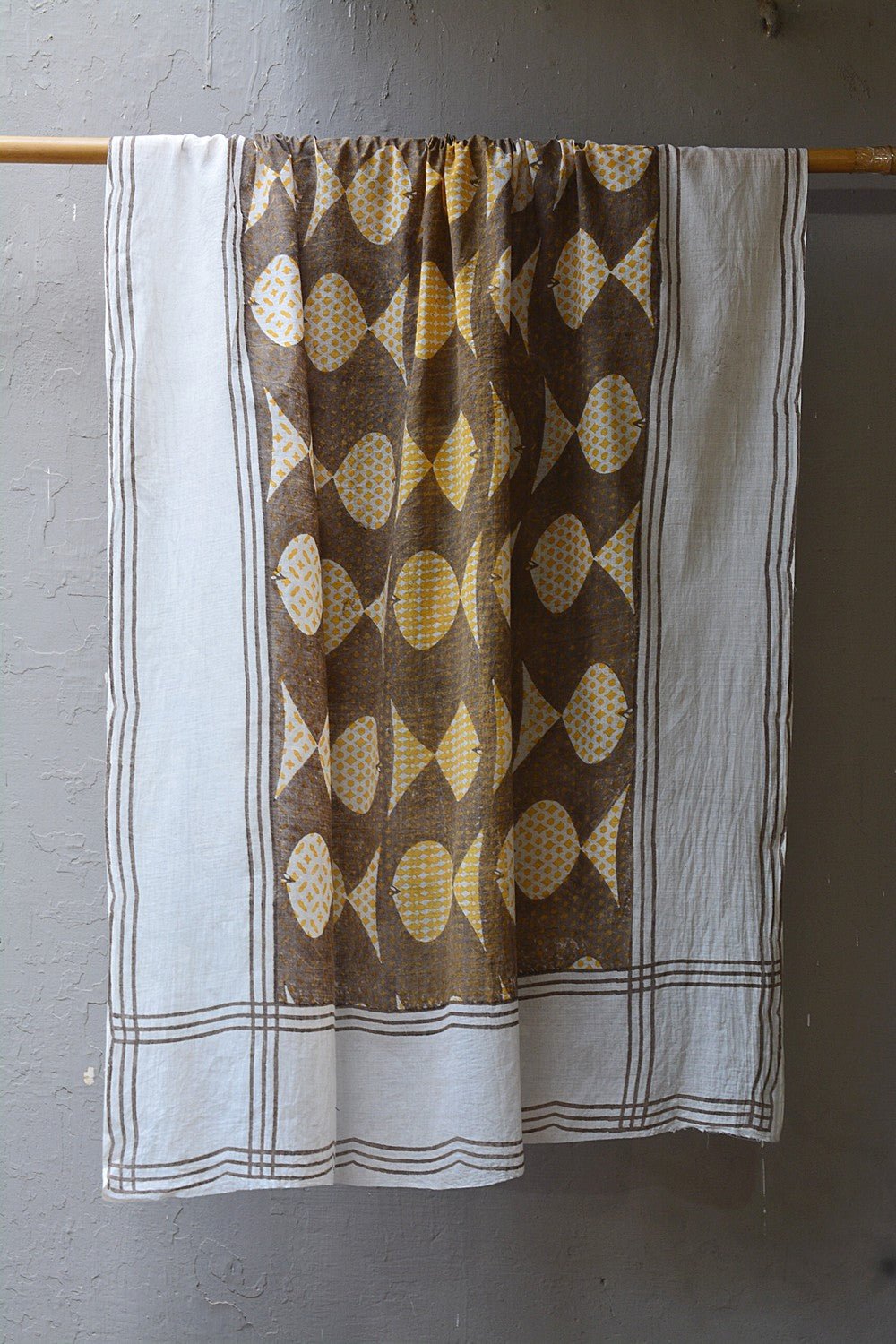 RYBA - Block Printed Stole - metaphorracha