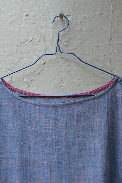Size S | Boat Neck Khadi Top - metaphorracha