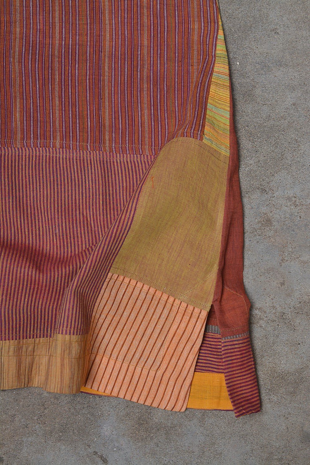 Size S | Upcycled Khadi Dress - metaphorracha