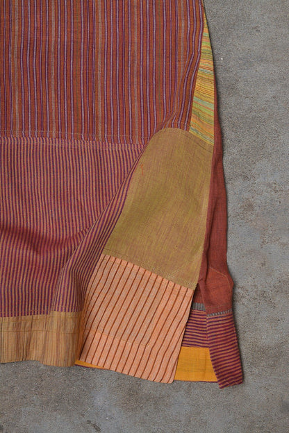 Size S | Upcycled Khadi Dress - metaphorracha