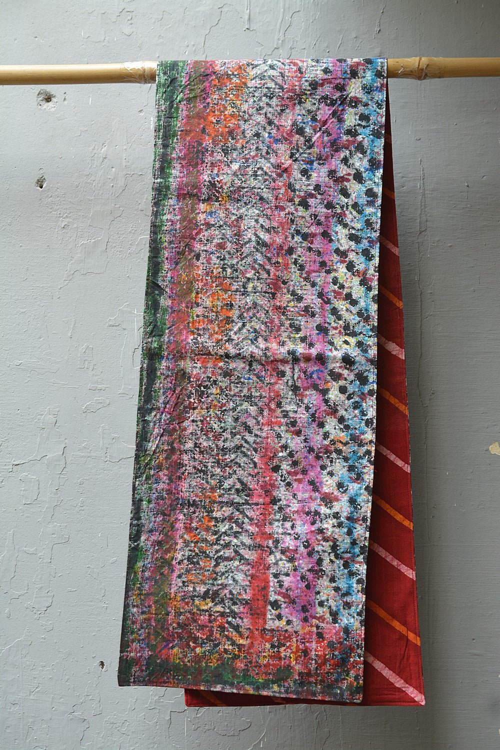 Upcycled Cotton Dining Table Runner - metaphorracha