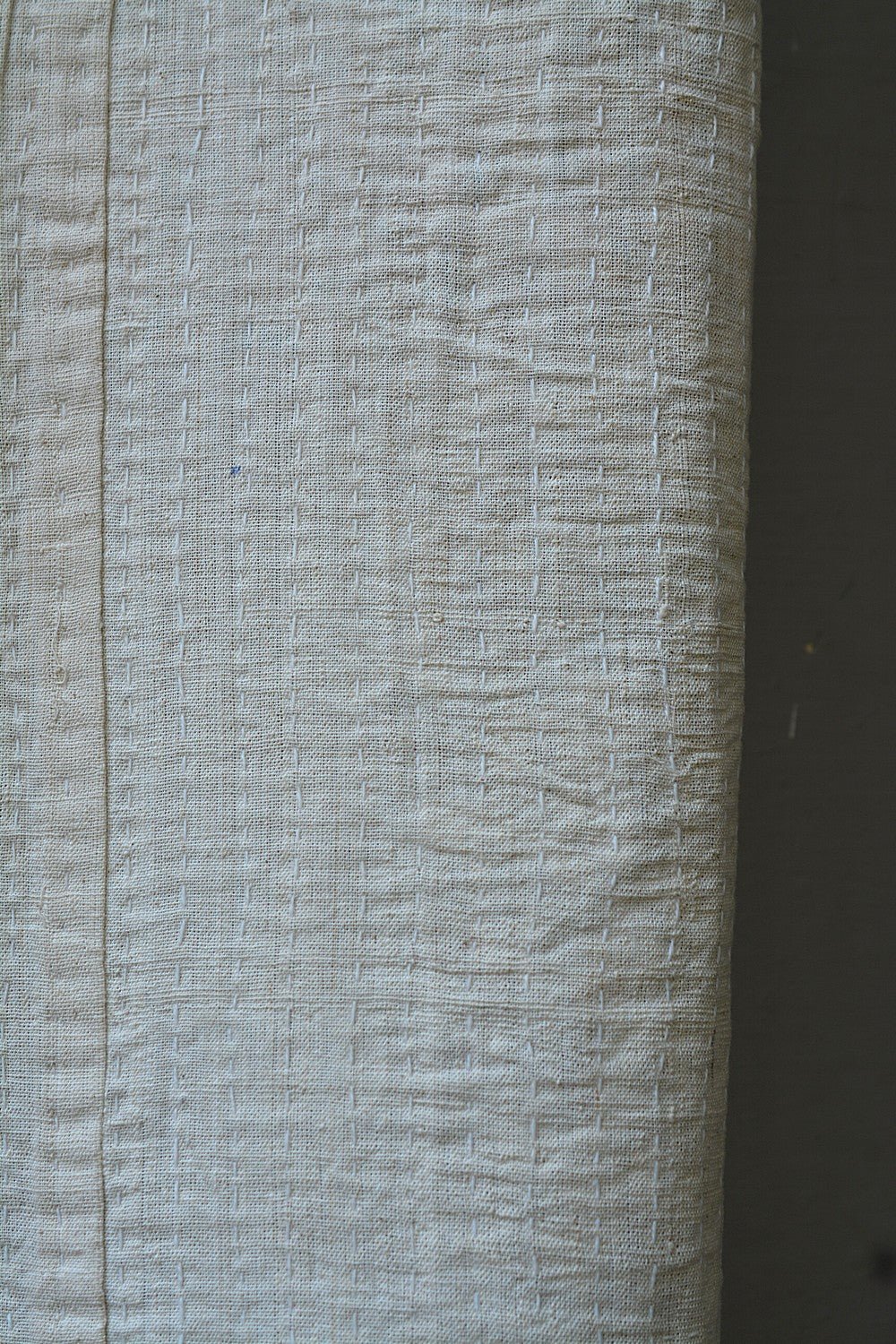 Upcycled Khadi Baby Quilt Blanket - metaphorracha