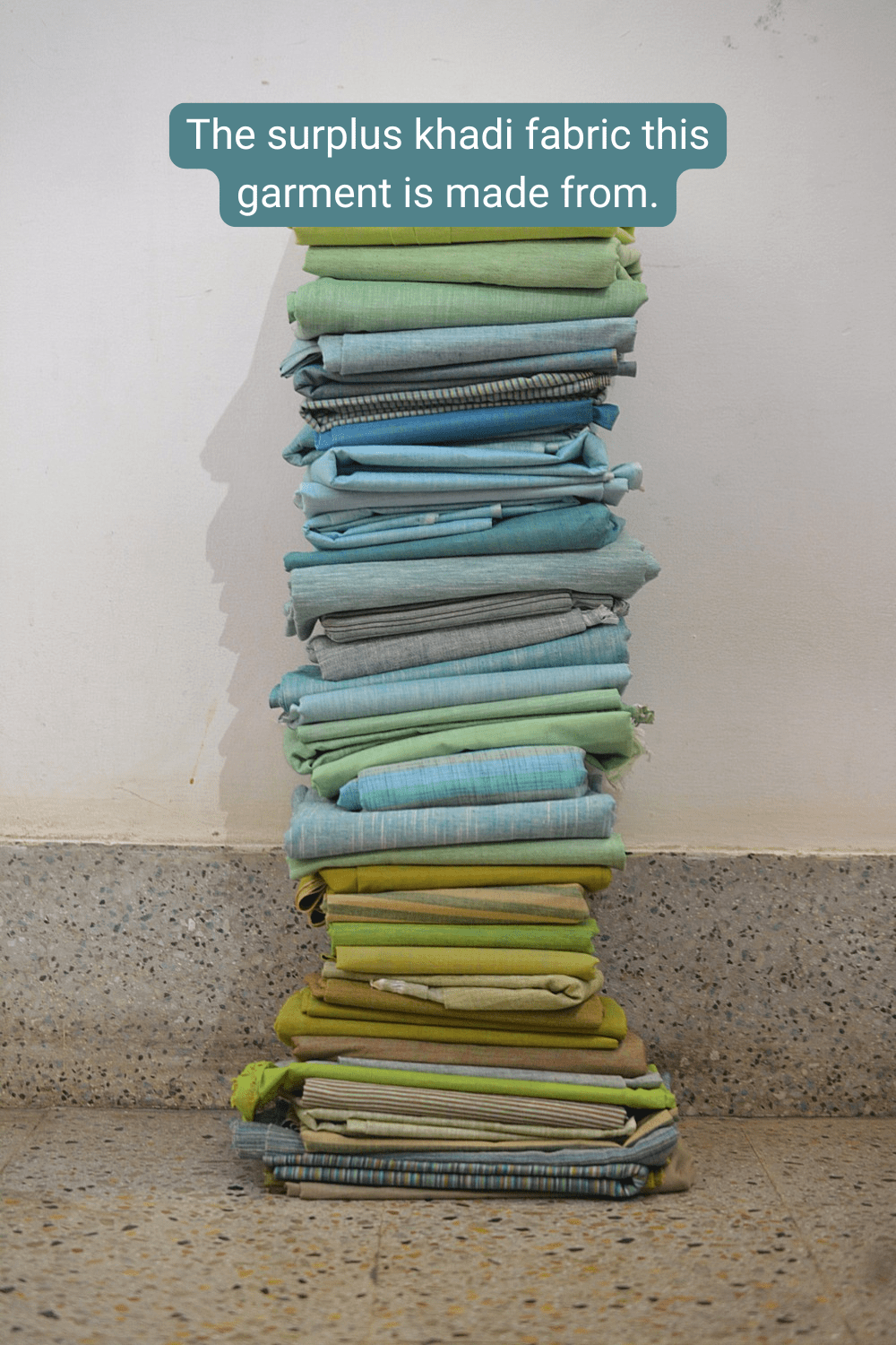 Upcycled Khadi Kurta - Hasiru - metaphorracha