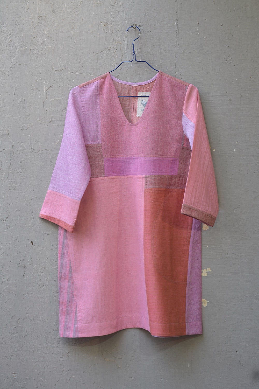 Upcycled Khadi Tunic - Sanje