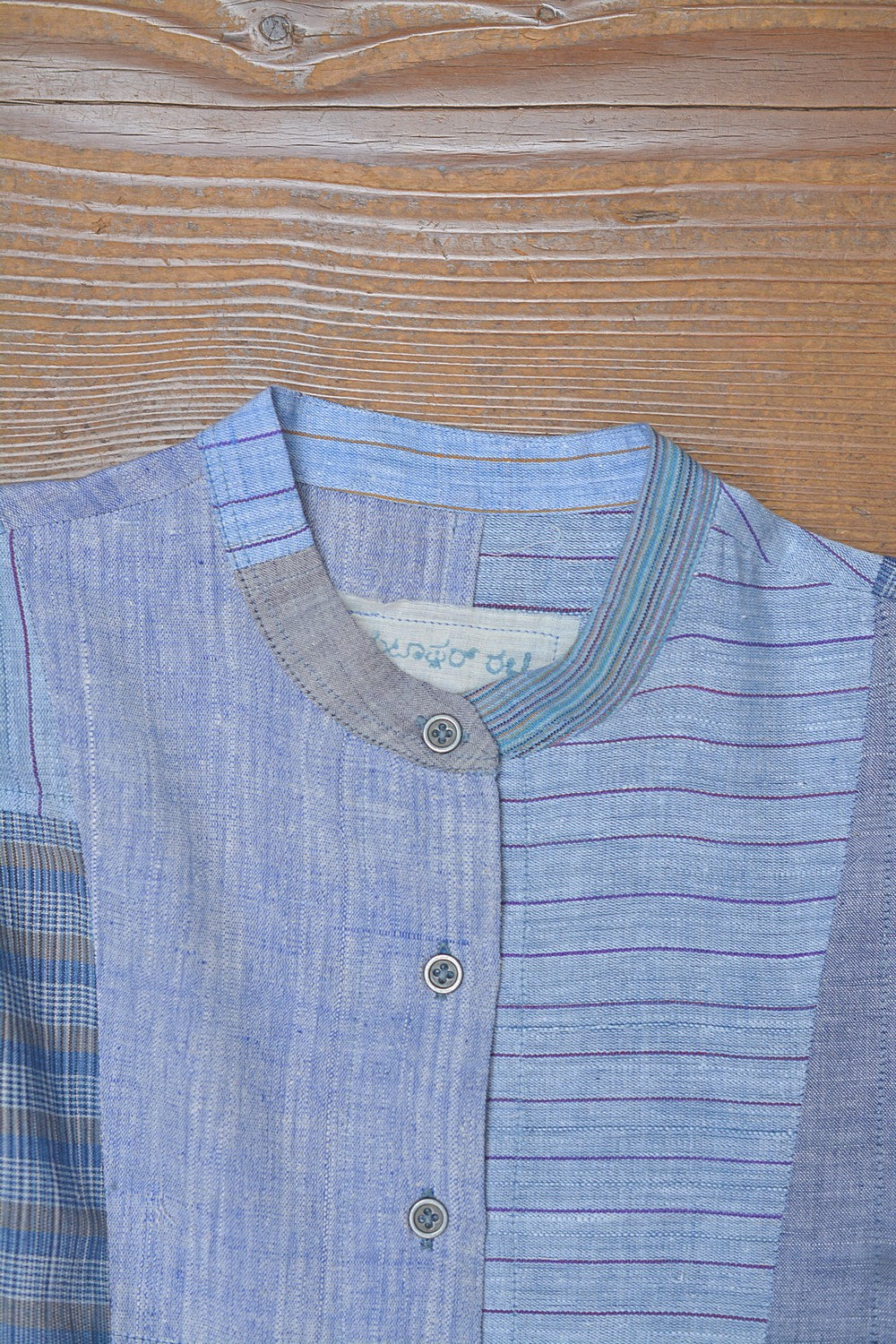 Upcycled Khadi Jacket - Mugilu