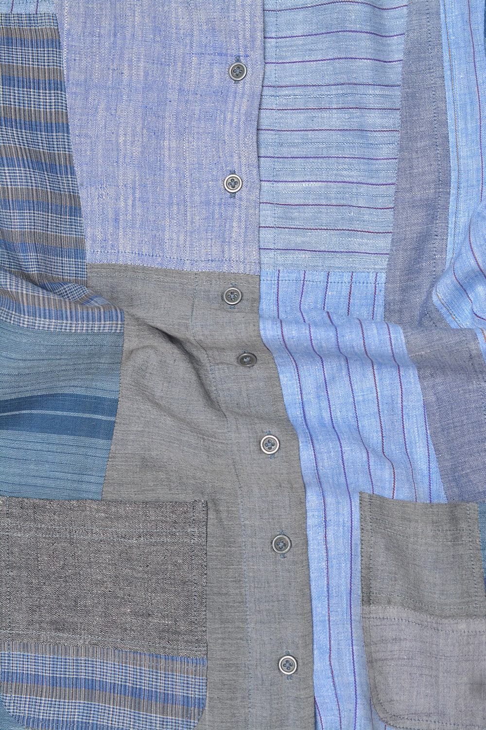 Upcycled Khadi Jacket - Mugilu