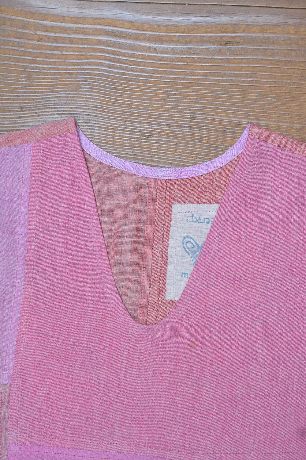 Upcycled Khadi Tunic - Sanje