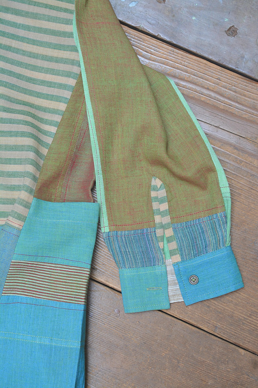 Upcycled Khadi Kurta - Hasiru