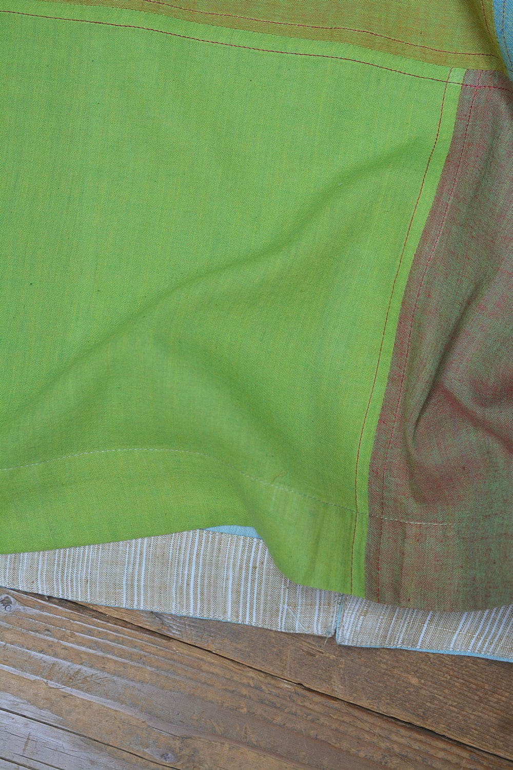 Upcycled Khadi Kurta - Hasiru