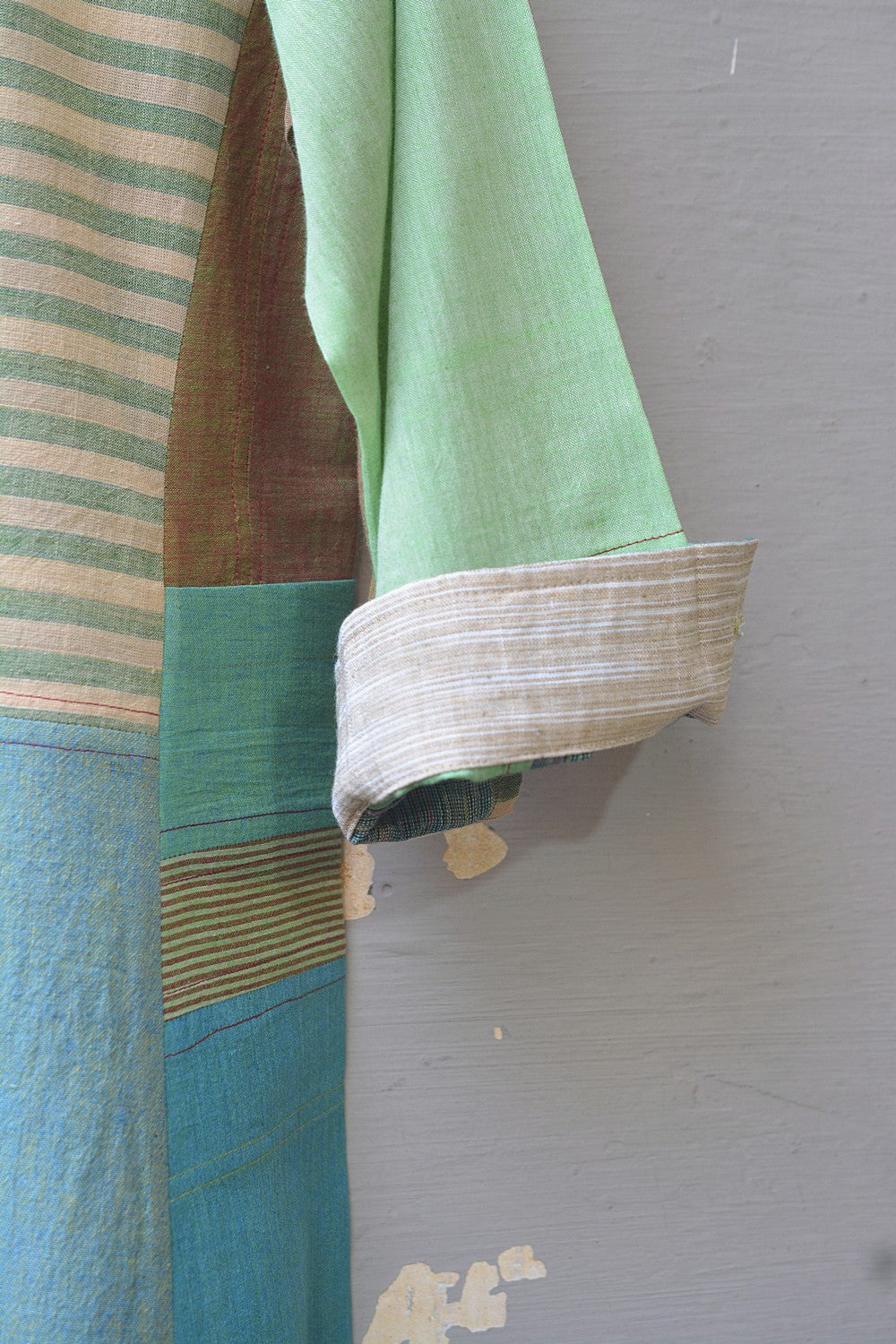 Upcycled Khadi Kurta - Hasiru