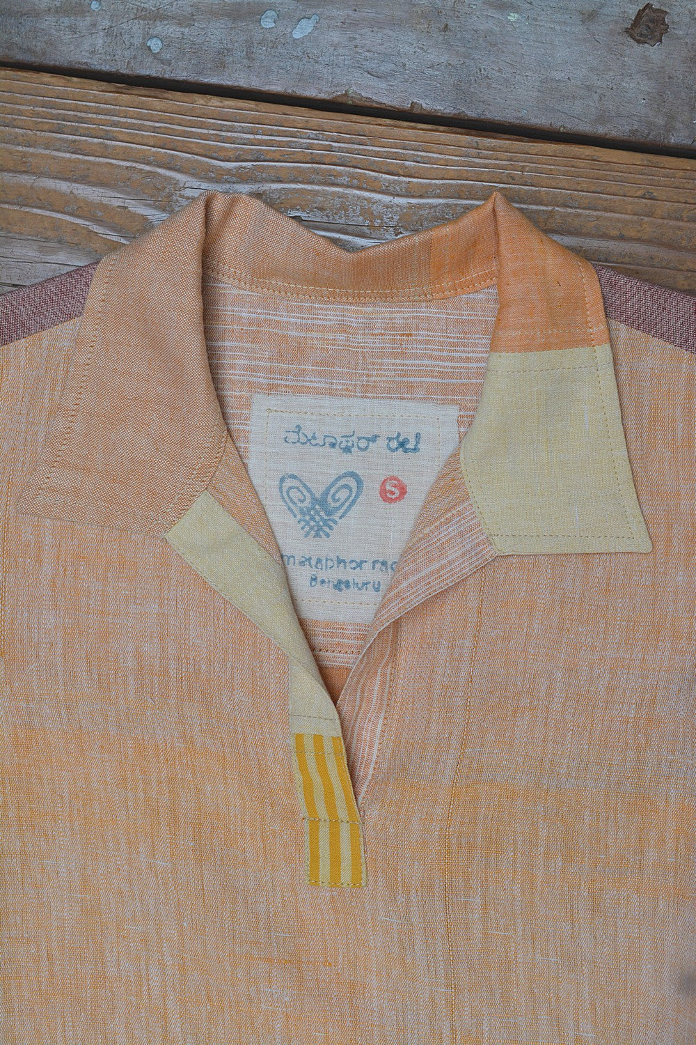 Upcycled Khadi Dress - Munjane