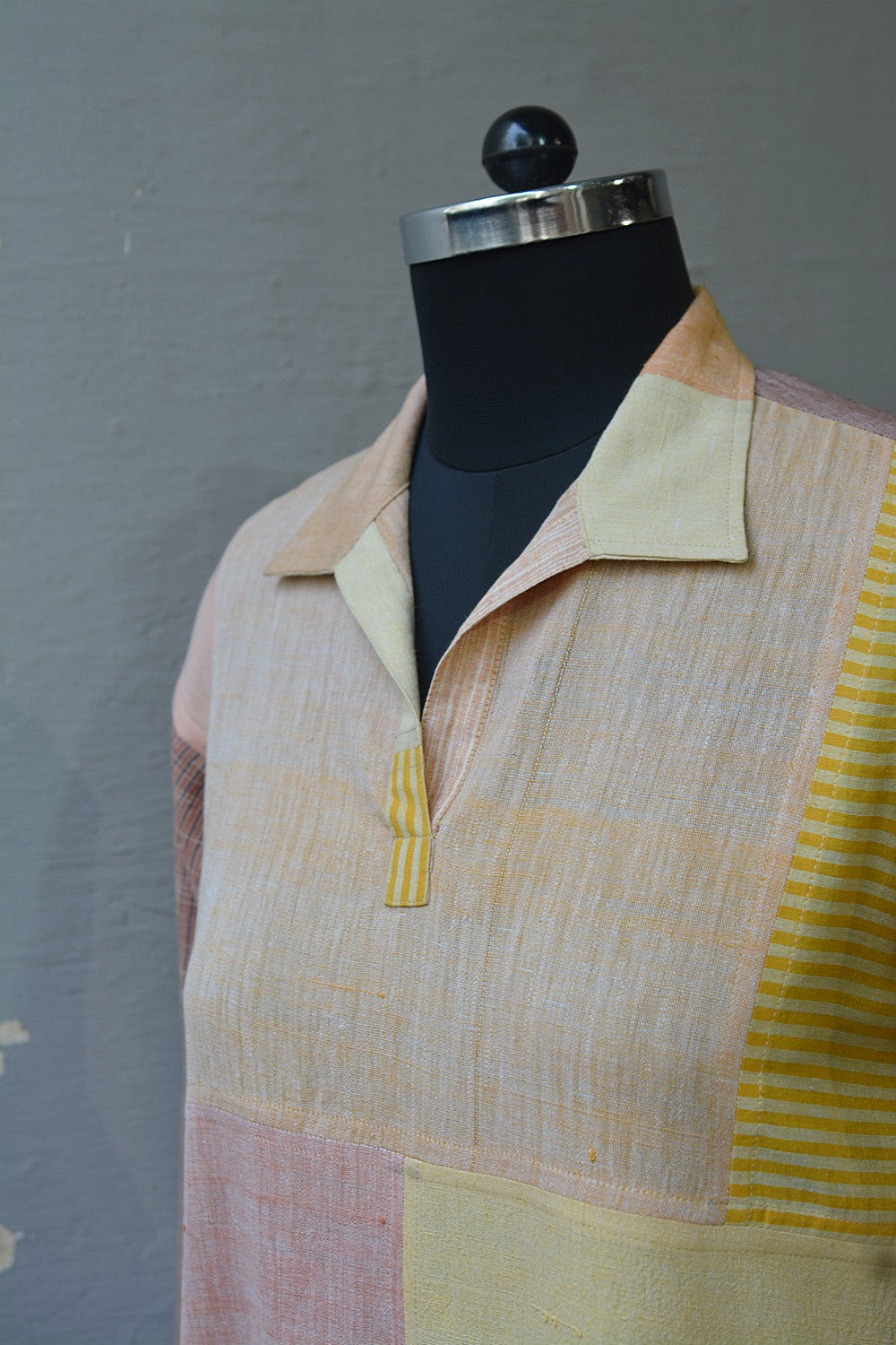 Upcycled Khadi Dress - Munjane